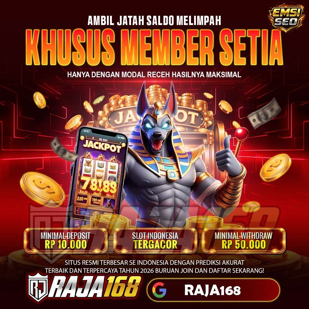 RAJA168: Link Slot Gacor Qris Deposit Cepat Gampang Withdraw Pasti Cair image 1
